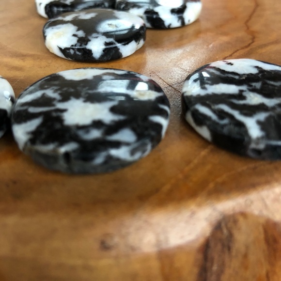 Zebra Jasper genuine stone beads. Brand new! - Picture 3 of 3